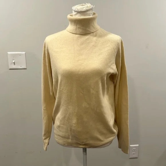 Cashmere Turtleneck Sweater - Picture 1 of 3